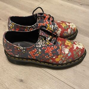 Dr. Martens 1461 Oxford Women’s Shoes Victorian Flowers 🌸 💐 7 US
